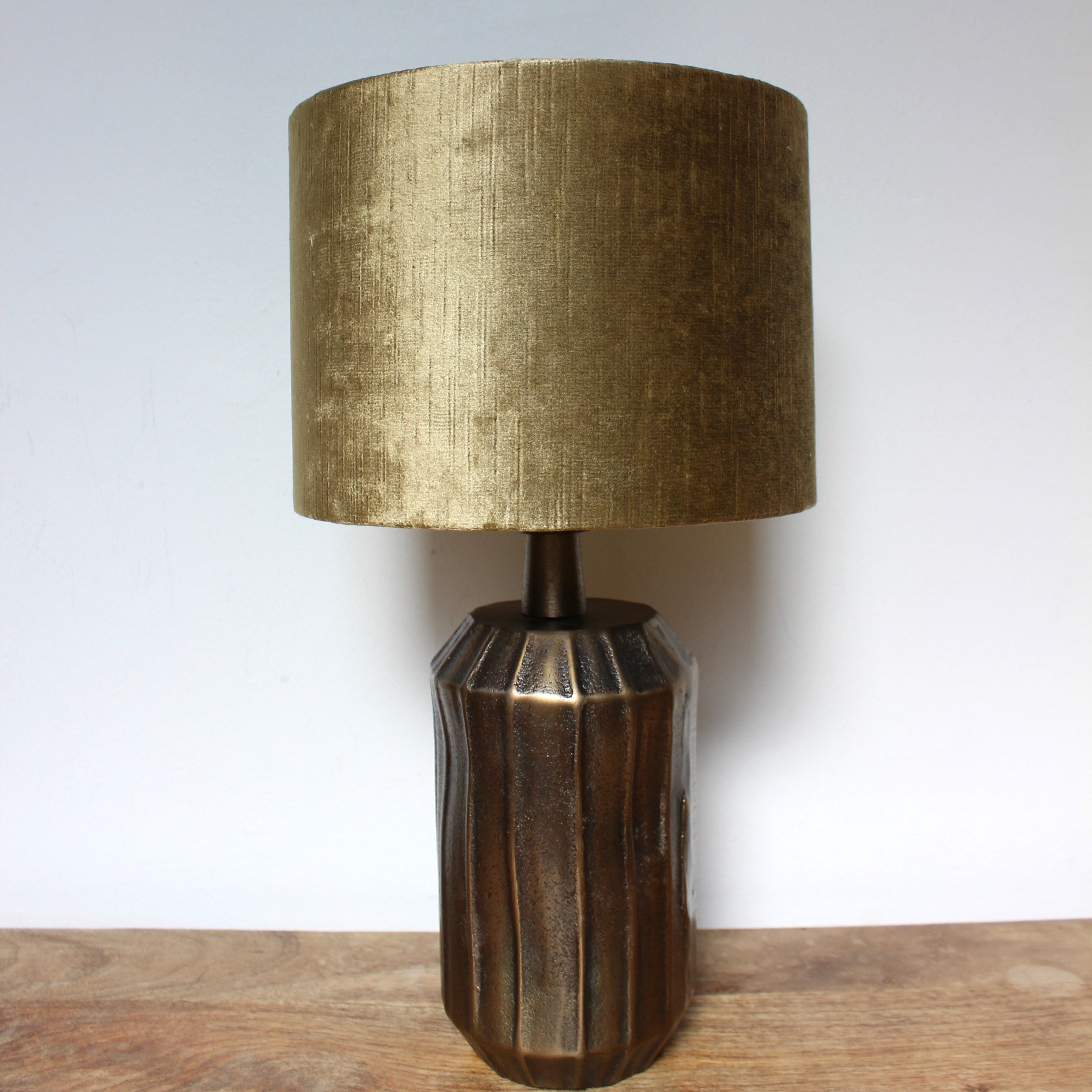 Gemstone Olive Cylinder Lampshade - Uneeka